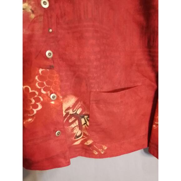 Chico's ,  Shirt jacket. - Picture 5 of 6